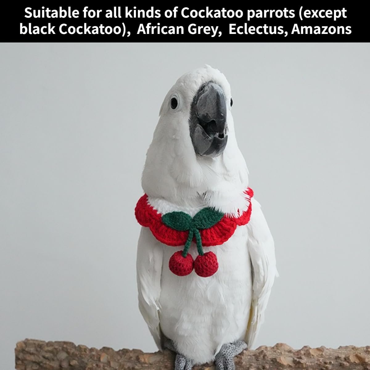 Bird Collar, Bird Clothes, Parrot Bird Supplies, Cute Collar for Medium and Large Birds Eclectus Cockatoo African Grey Amazon Bow Tie Scarf Super Cute Costume Photo Prop for Parrots (Necktie) - Image 9