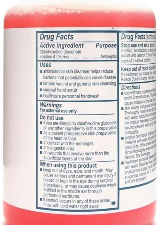 Molnlycke Health Care Hibiclens Liquid Antiseptic 16 Oz Includes Hand Pump - Image 2