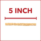 Pet Factory forty count packaging of digestible American beefhide dog chew treats