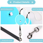 Cugbcug portable dog leash with wrist strap attached