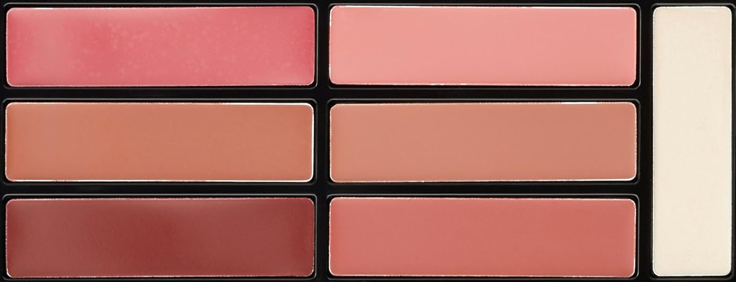 Authentic imported Maybelline New York lip studio palette packaging details and shade layout