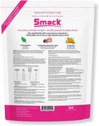 Smack Very Berry Chicken premium dog food packaging product details