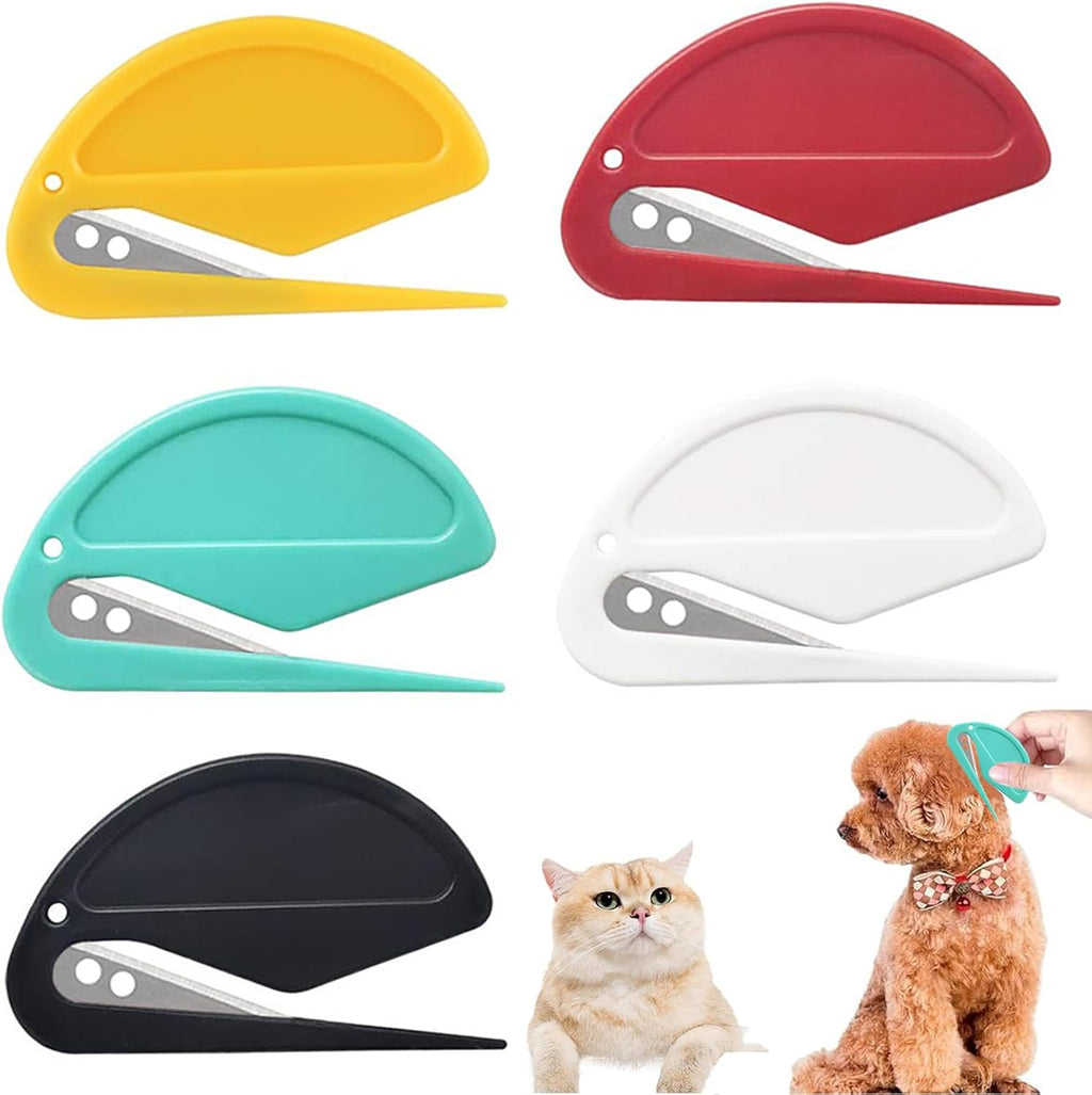 Cyhdddr 5 Pieces Pet Knotting Comb Set front view