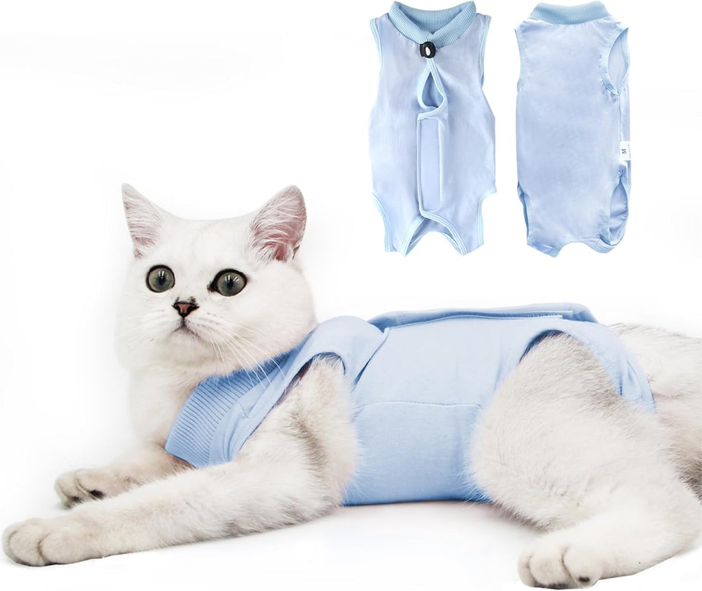 Doton cat recovery suit rear opening view