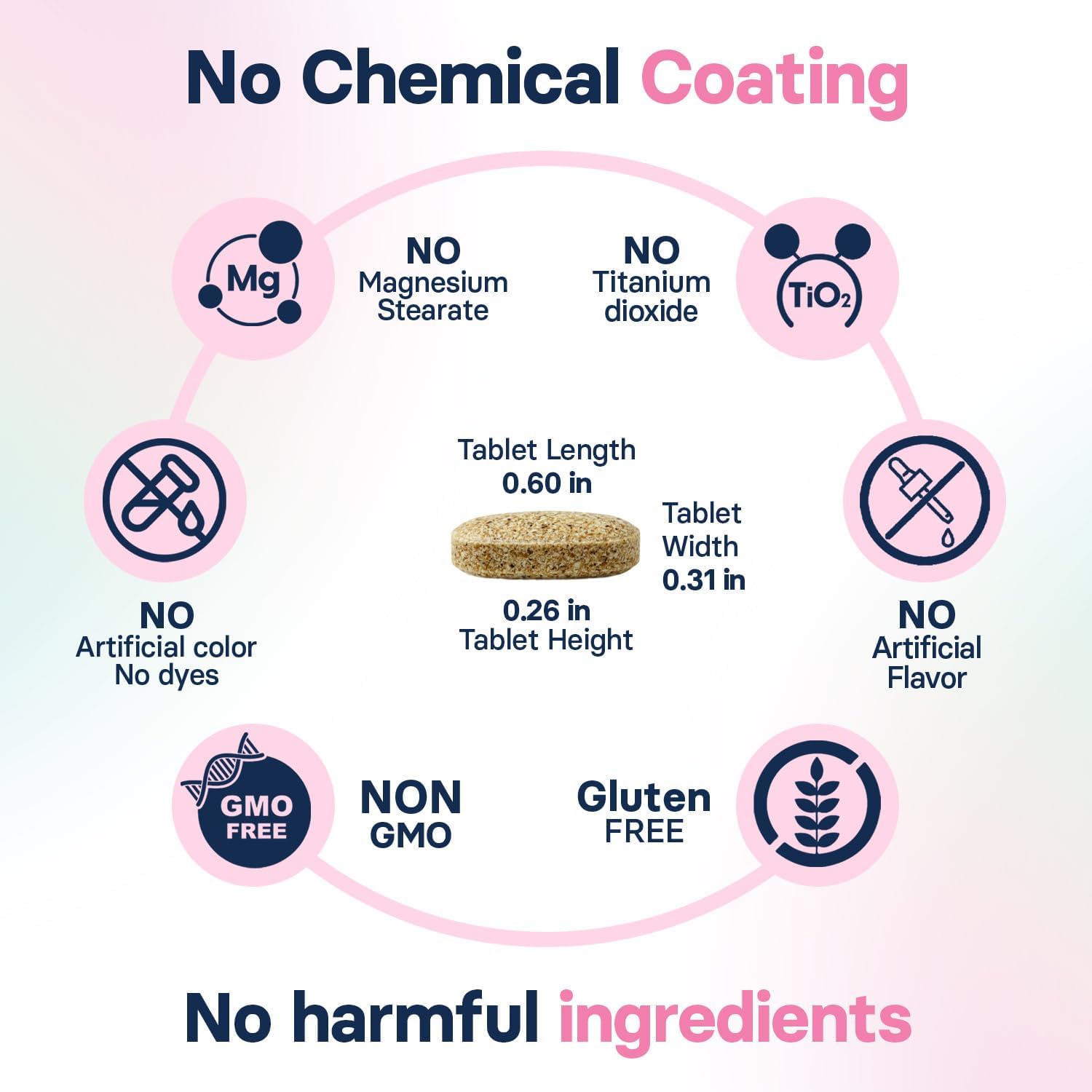 SilymarinAdvanced uncoated stabilized tablets texture details