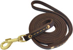Leather Dog Leash 6 ft x 1/2 inch Heavy Duty Genuine Leather Dog Training Leash Soft and Strong Leather Leash for Small and Medium Dogs Brown - Image 13