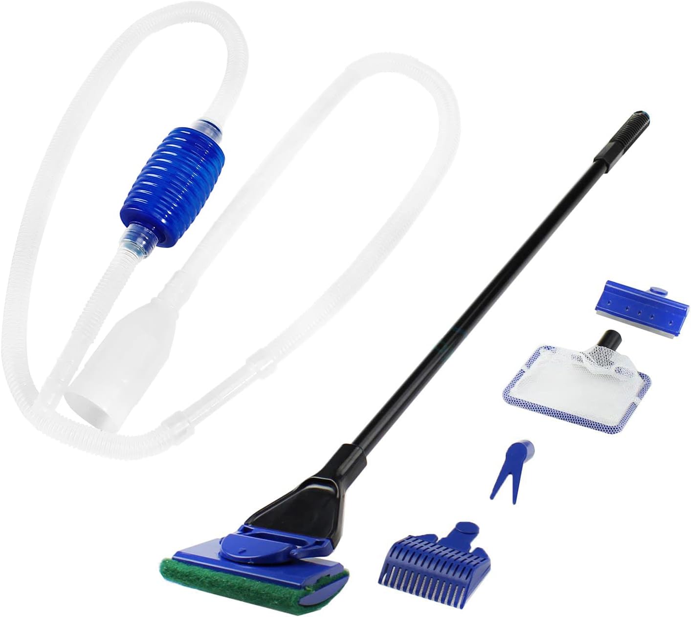 AQUANEAT aquarium vacuum siphon five in one cleaning set front view packaging
