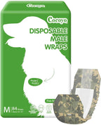 COCOYO Disposable Male Dog Wraps, Small Size, 84 Count, Super Absorbent, Breathable, Wetness Indicator - Image 9