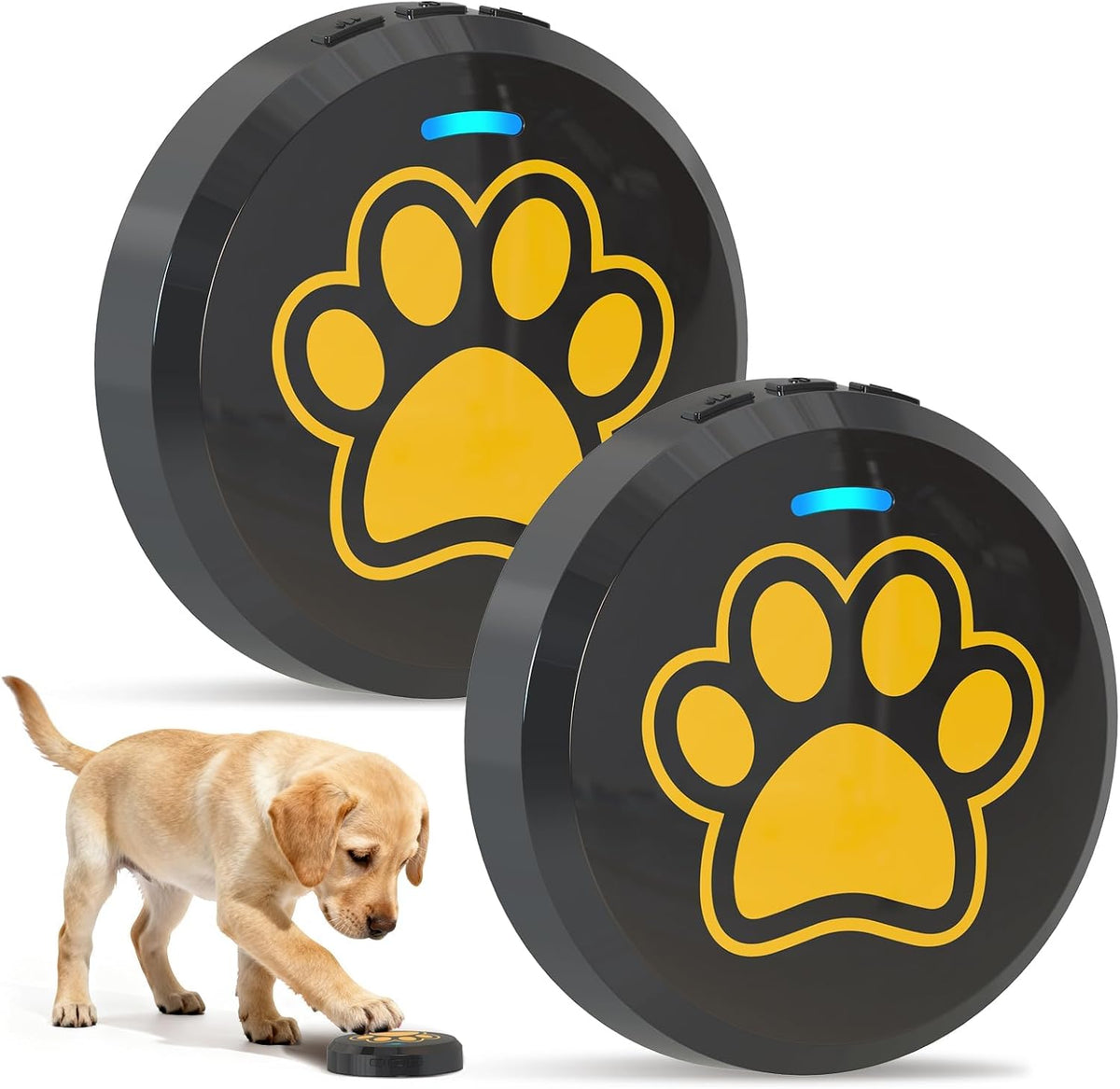 ChunHee Dog Bells to Go Outside, Touch Activated Dog Door Bell for Potty Training, Dog Bell for Door with 36 Built-in Sounds & Voice Commands, 5 Adjustable Volume Levels, Puppy Training Bell for Dogs - Image 9