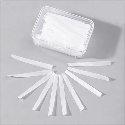 Fukaisu lash lift paper strips 1000 pieces front view showing container box