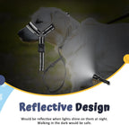 Soft padding detail on a gentle head halter style dog collar