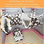 Leftstarer small pet hammock and tunnel set complete package