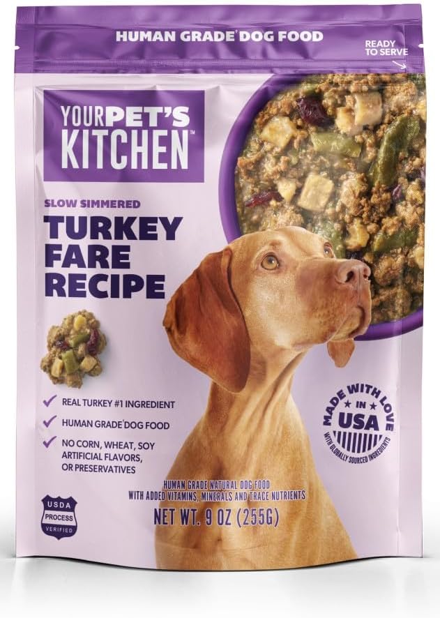Your Pet's Kitchen Wet Dog Food, Slow Simmered Beef Recipe - Human Grade, USDA Process Verified | Complete & Balanced for Adult Dogs | No Corn, Soy, Wheat | Made in USA | 9oz Pouch, Pack of 6 - Image 12