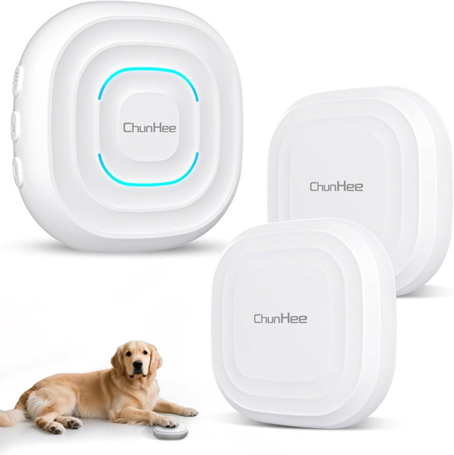 ChunHee Dog Door Bell for Potty Training - Smart Wireless Dog Bell to Go Outside - No Battery Needed, 11N Press Force, Perfect for Medium & Large Breeds - Wireless Pet Communicatio - Image 11