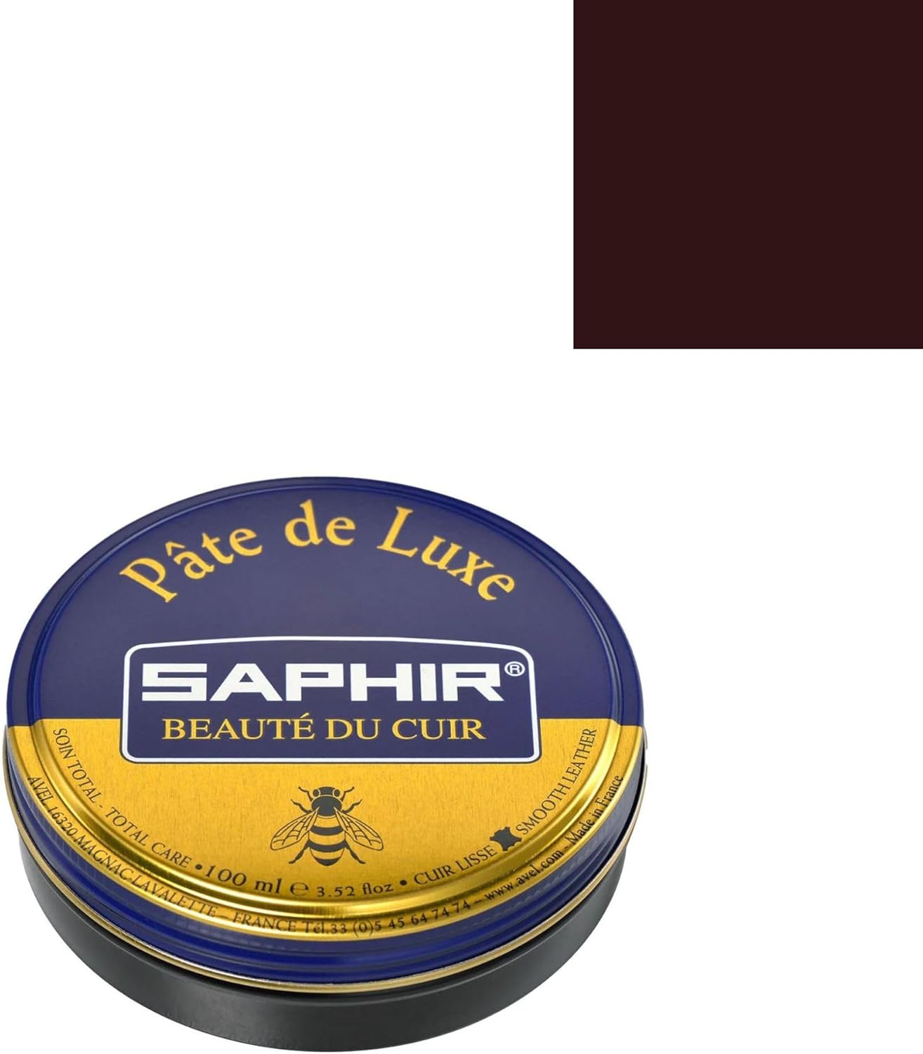 SAPHIR Men's Pate De Luxe 50ml Tin - Image 7