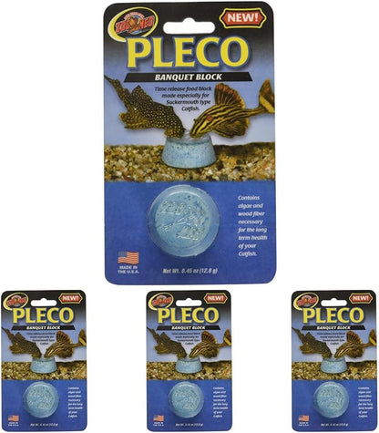 Zoo Med USA imported authentic banquet block for bottom feeders