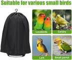 Dongker breathable parrot cage cover installed setup