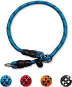 Mystercome heavy duty non slip training collar highlighting the secure adjustable stopper mechanism