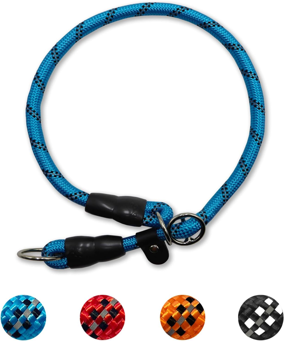 Mystercome heavy duty non slip training collar highlighting the secure adjustable stopper mechanism