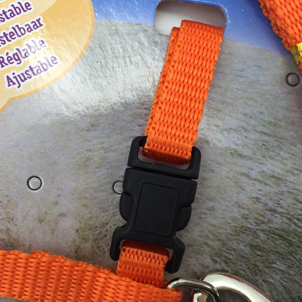I-Shaped Escape-Proof Cat Leash 3-Pack - Adjustable Reflective Dog Leashes, Chest/Back Strap for Small Pets Walking - Image 2