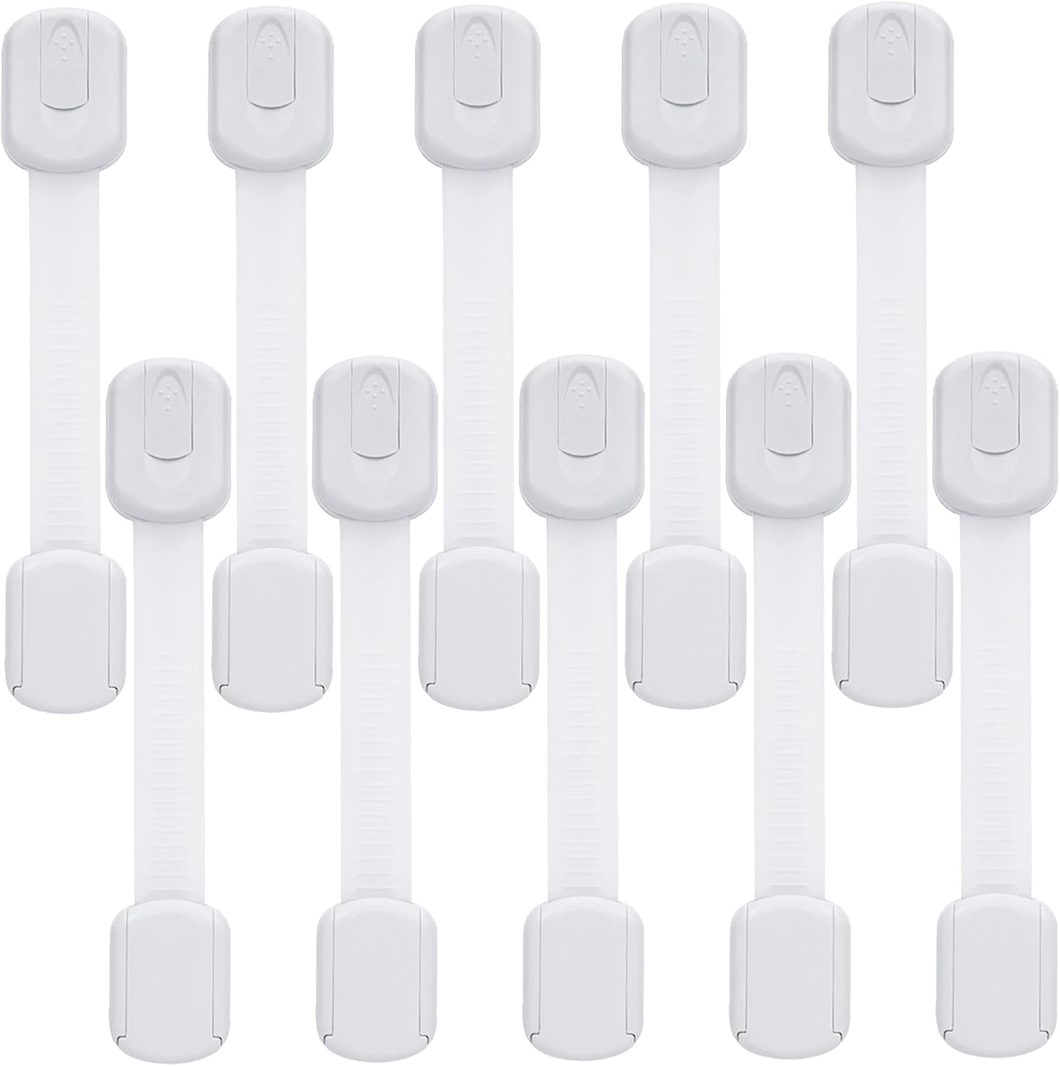 Goodv child safety cabinet locks 10 pack front view