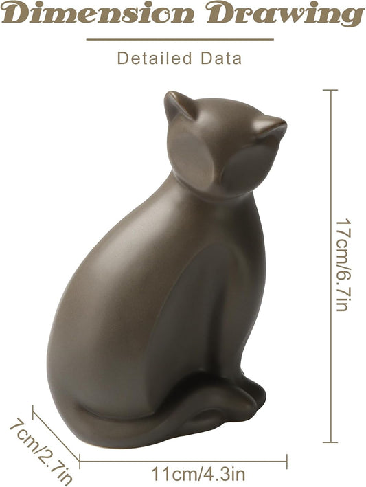DiDiBirDi pet cremation urn bottom view showing secure rubber stopper design