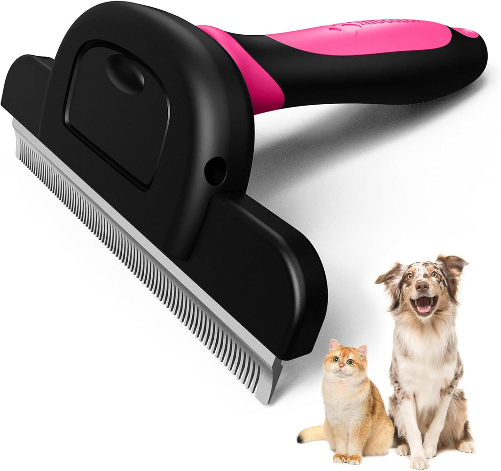 MIU COLOR Pet Grooming Brush, Deshedding Tool for Dogs & Cats, Effectively Reduces Shedding by up to 95% for Short Medium and Long Pet Hair - Image 9