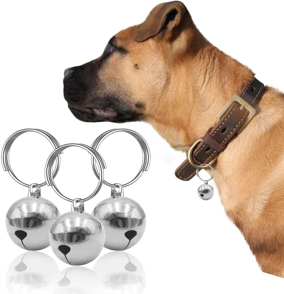 SKYPIA anti lost pet training bells pack of three high quality charms