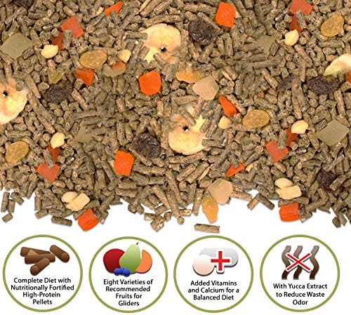 High protein nutritionally complete staple diet for sugar gliders lifestyle shot