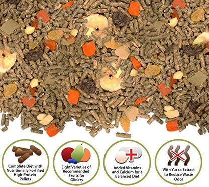 High protein nutritionally complete staple diet for sugar gliders lifestyle shot