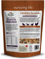 Side view of Manna Pro 10 pound non-GMO poultry treat packaging