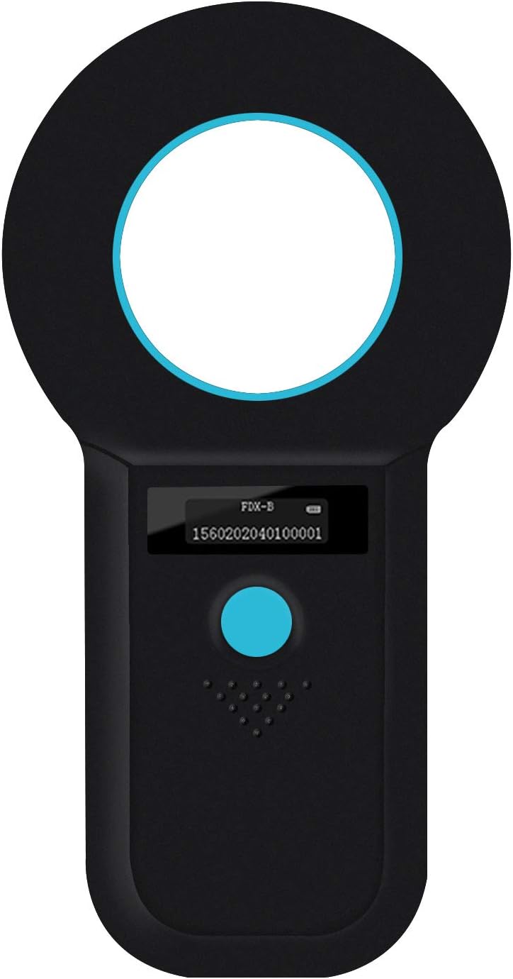 Smoostart pet microchip scanner front view handheld device