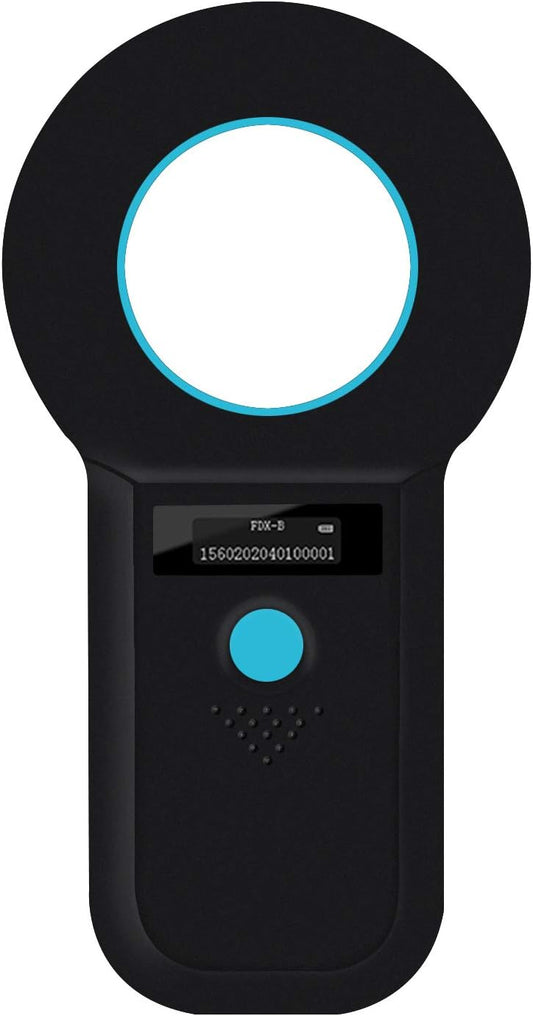 Smoostart pet microchip scanner front view handheld device
