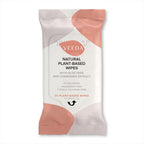 Veeda Plant-Based Feminine Wipes 20 count pack front view.
