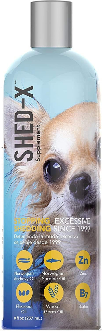 Shed-X Liquid Dog Supplement, 32oz - 100% Natural - Helps Dog Shedding, Fish Oil for Dogs Supports Skin & Coat, Dog Oil for Food with Essential Fatty Acids, Vitamins, and Minerals - Image 11