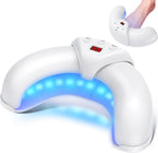 ZZP Nail Fungus Device front view showing U-shaped light therapy chamber