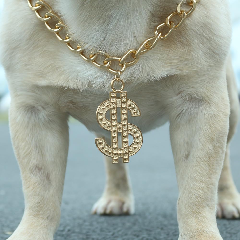 LUVMOJO pet luxury jewelry chain packaging and product detail view