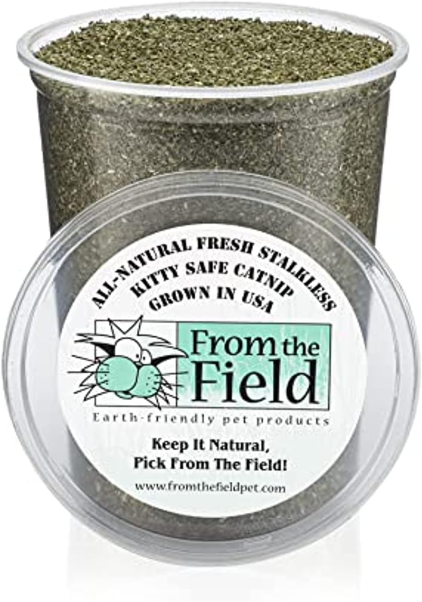from The Field | Fine Ground Stalkless Catnip | Premium USA-Grown Catnip for Toys & Playtime | Fresh, Potent, Non-Toxic, Eco-Friendly | Safe for Kittens & Cats | Resealable 10 Oz Bag - Image 12