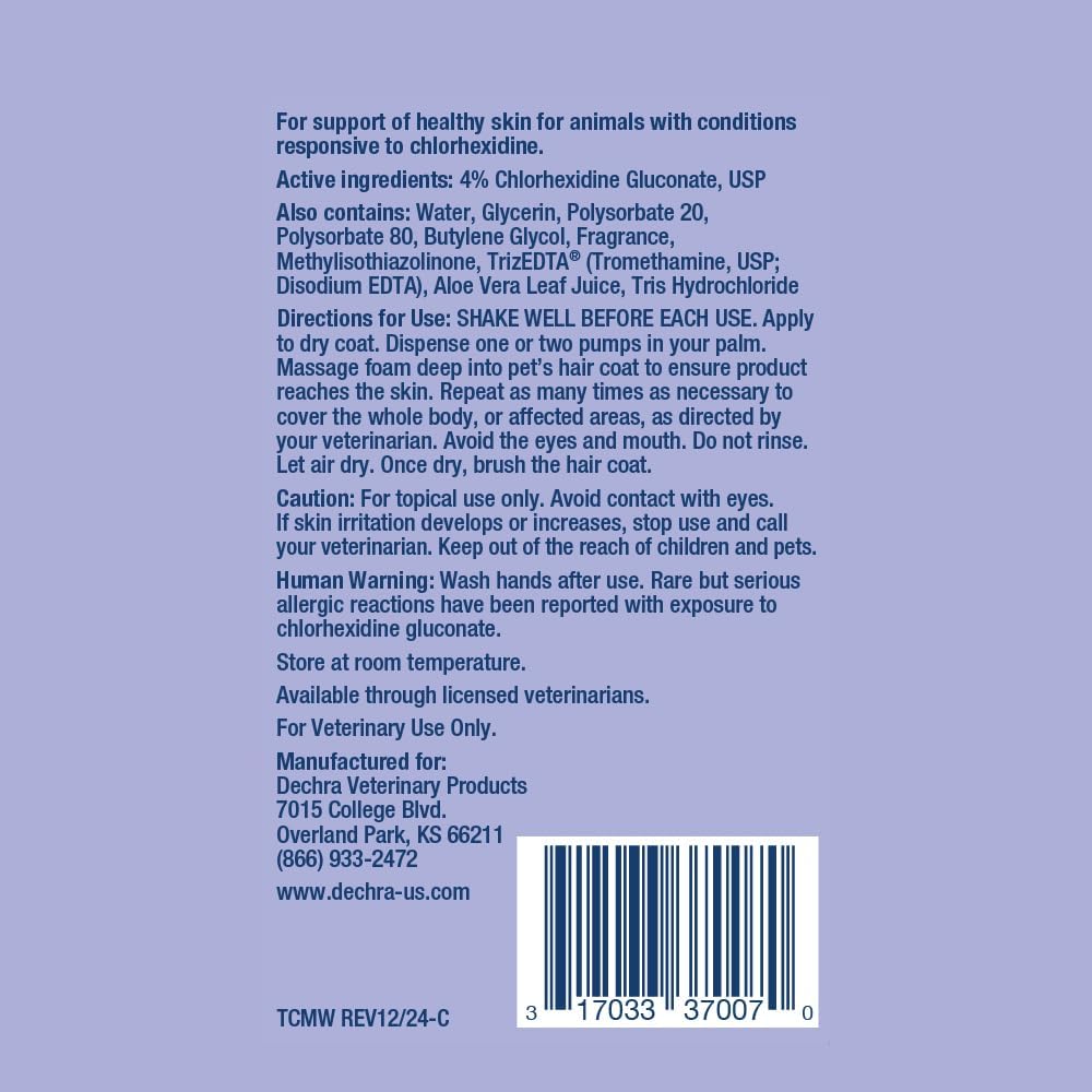 TrizCHLOR 4 Mousse 7.1 ounce bottle side profile