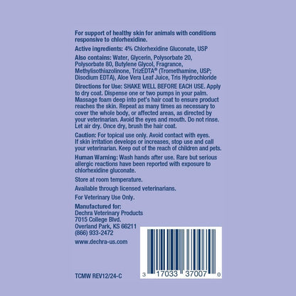 TrizCHLOR 4 Mousse 7.1 ounce bottle side profile