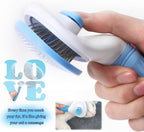 JRKOETY cat brush packaged view highlighting its premium imported quality features