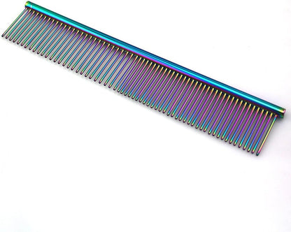 Grtdrm Zocr pet grooming comb showing black finish