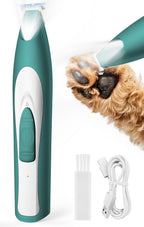 oneisall Low-Noise Dog Paw Trimmer with LED Light, Paw Trimmer for Dogs &Cats 0.8inch/20mm Wide Blade, 35dB Cordless Electric Pet Paw Grooming Clippers for Paws, Ears, Face, Rump - Image 10
