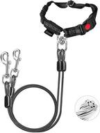 Dog Seat Belt for Car,Chew Proof Dog Car Seat Belt,2 in 1 Car Harness for Dogs Safety Seat Belt,Heavy Duty Pet Seat Belt for Medium & Large Dogs Chewer - Image 10
