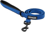 Best Pet Supplies Voyager Reflective Dog Leash or Collar with Neoprene Handle, for Small, Medium, and Large Breed Puppies, Cute and Heavy Duty for Walking, Running and Training - Baby Blue (Leash), S - Image 14