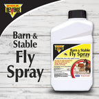 Bonide Revenge fly spray label details and active ingredients
