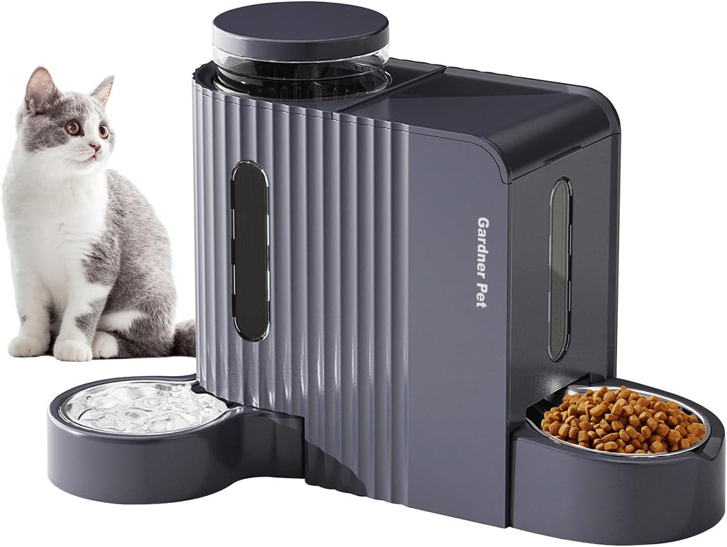 Gardner Pet Automatic Gravity Pet Feeder, 0.8 Gallons*2 Dog Feeder and Water Dispenser Set 100% BPA-Free, 2-in-1 Gravity Feeder with Stainless Steel Bowl for Dogs, Cats, Rabbits, Puppies (Green) - Image 14
