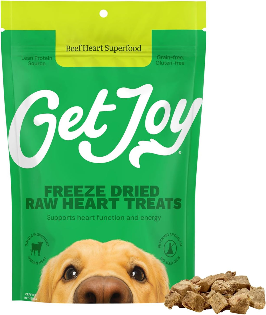 Get Joy Freeze Dried 100% Beef Liver Dog Treats, 4oz | Single Ingredient Organ Meat, High Protein Raw Dog Food Topper, Snack & Training Rewards | Grain Free, Gluten Free, Filler Free - Image 13