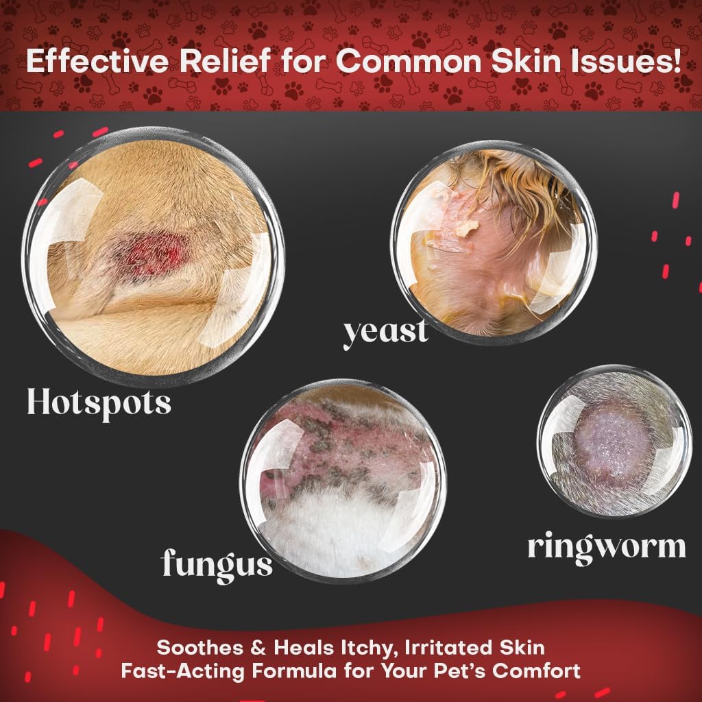 Fragrance free and alcohol free Petazy antiseptic wipes package highlighting antifungal properties.