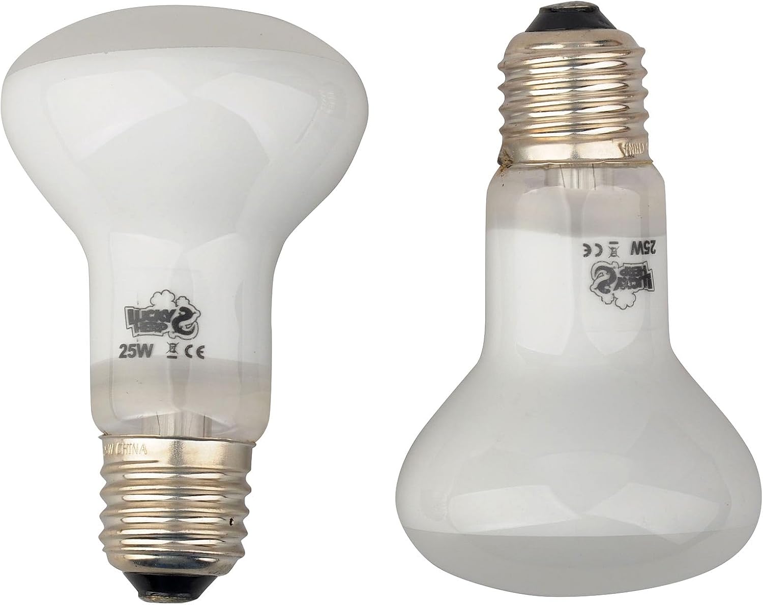 LUCKY HERP 25W daylight spot bulb setup for small terrarium